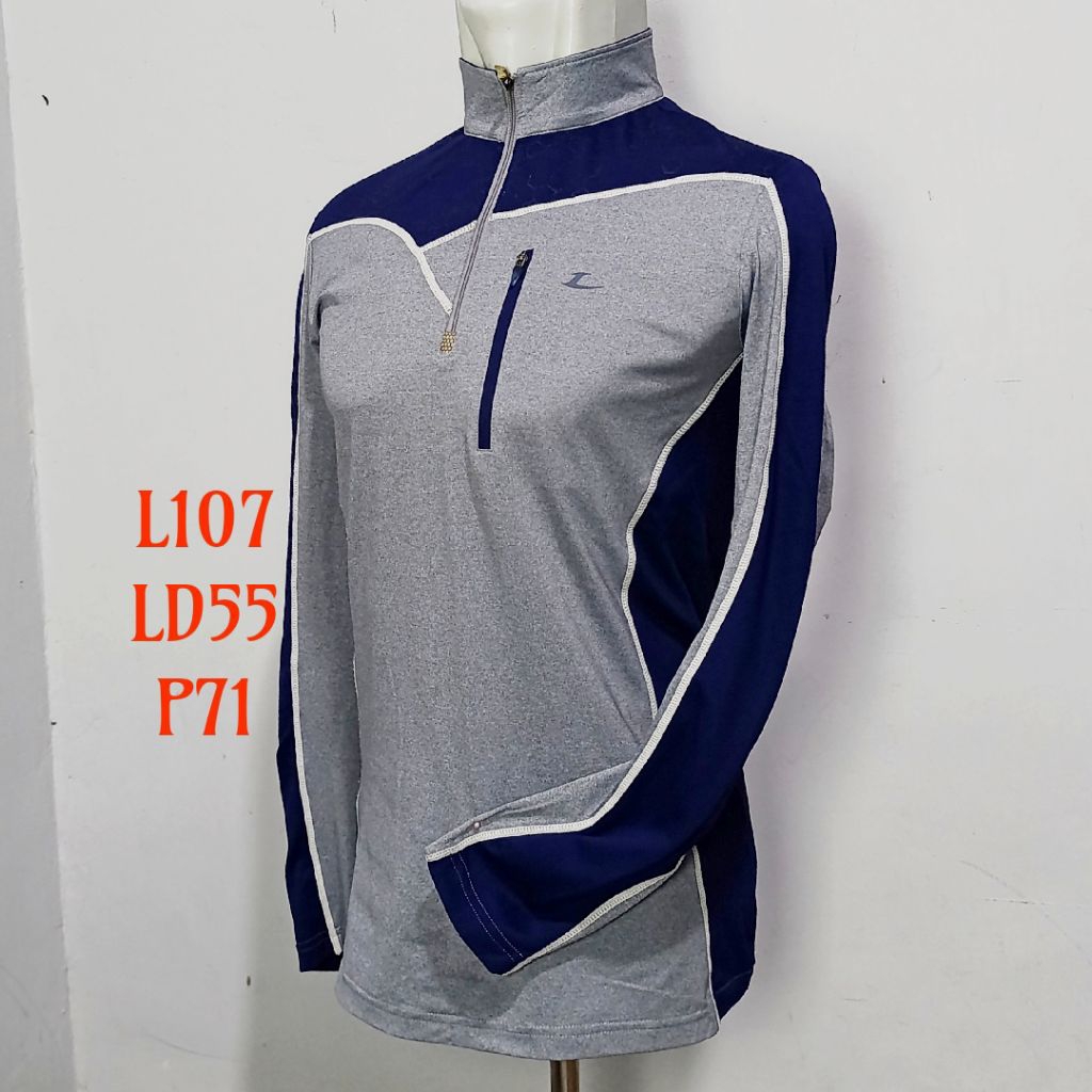 [ORIGINAL] PRELOVED Kaos Olahraga Baselayer Sport Dry Fit Size L - T-Shirt JerseySecond Thrift Runni