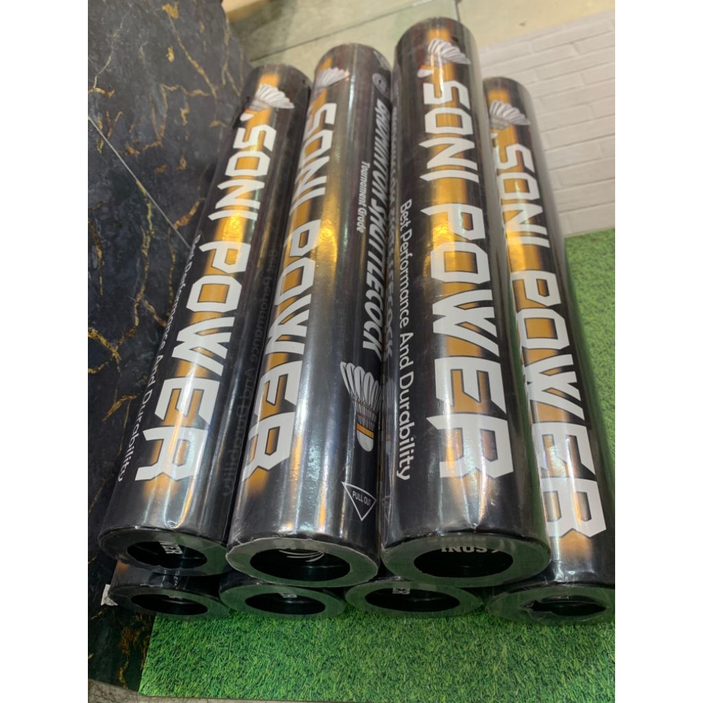 SHUTTLECOCK SONIPOWER/KOK BULU TANGKIS SONIPOWER/KOK BULU TANGKIS  BAGUS