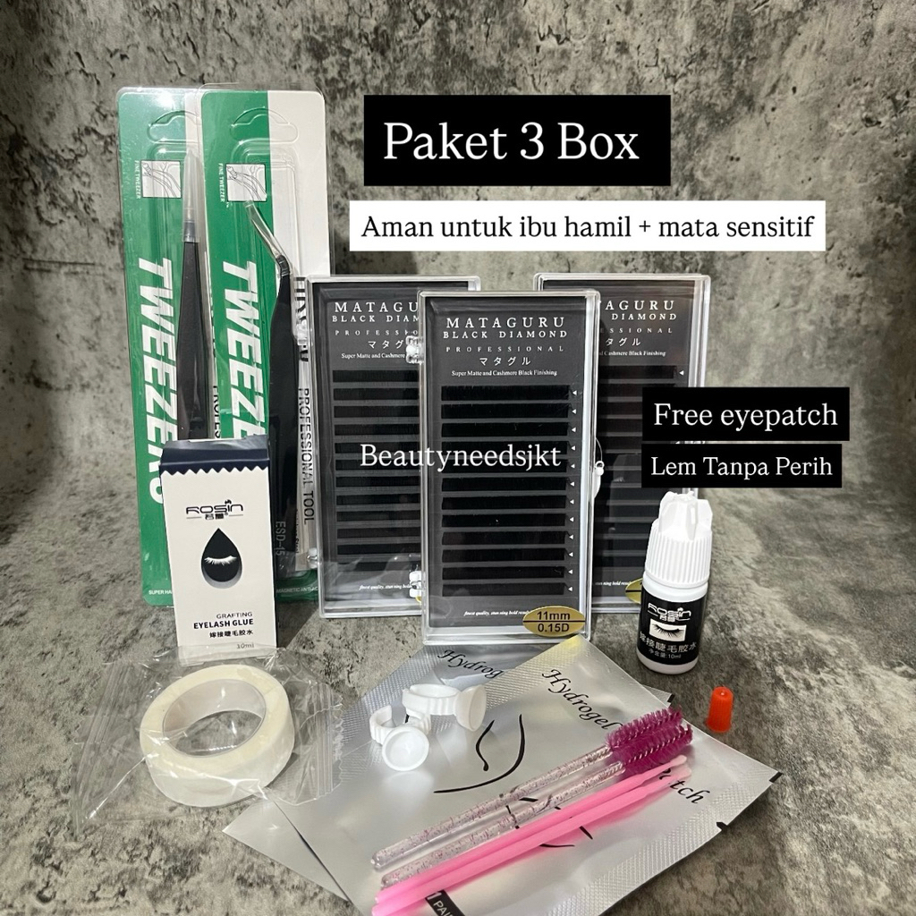PAKET EYELASH EXTENSION PREMIUM (Mataguru)