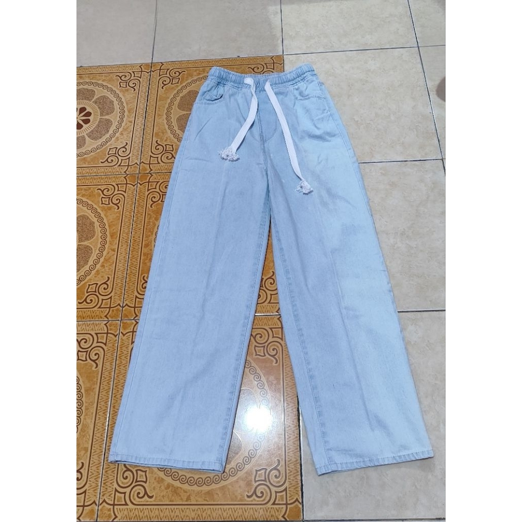jeans pria Loose pants jeans