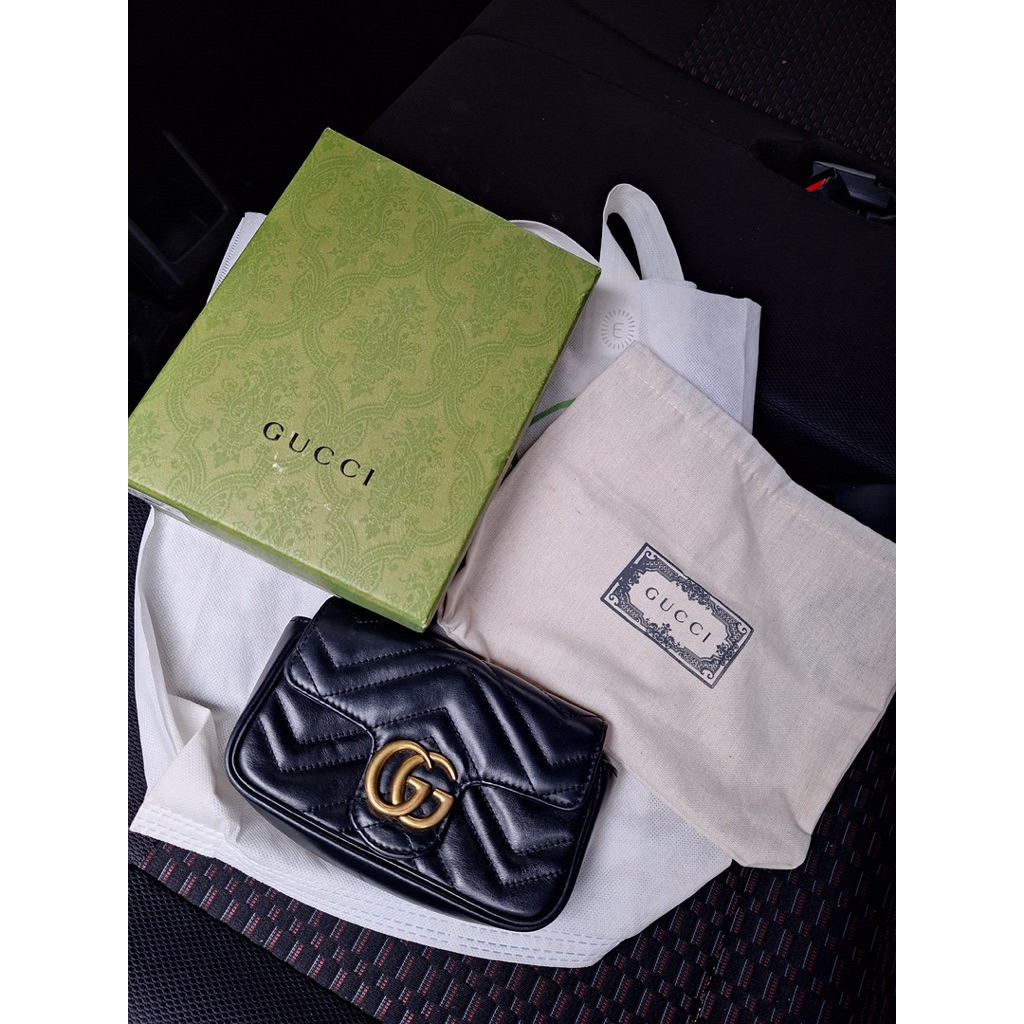 gucci marmont supermini authentic