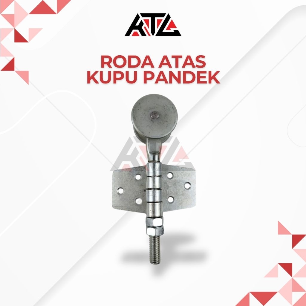 RODA ATAS HENDERSON KUPU KECIL / PENDEK || Roda atas Henderson || Roda Pagar kupu Besi tebal || Roda