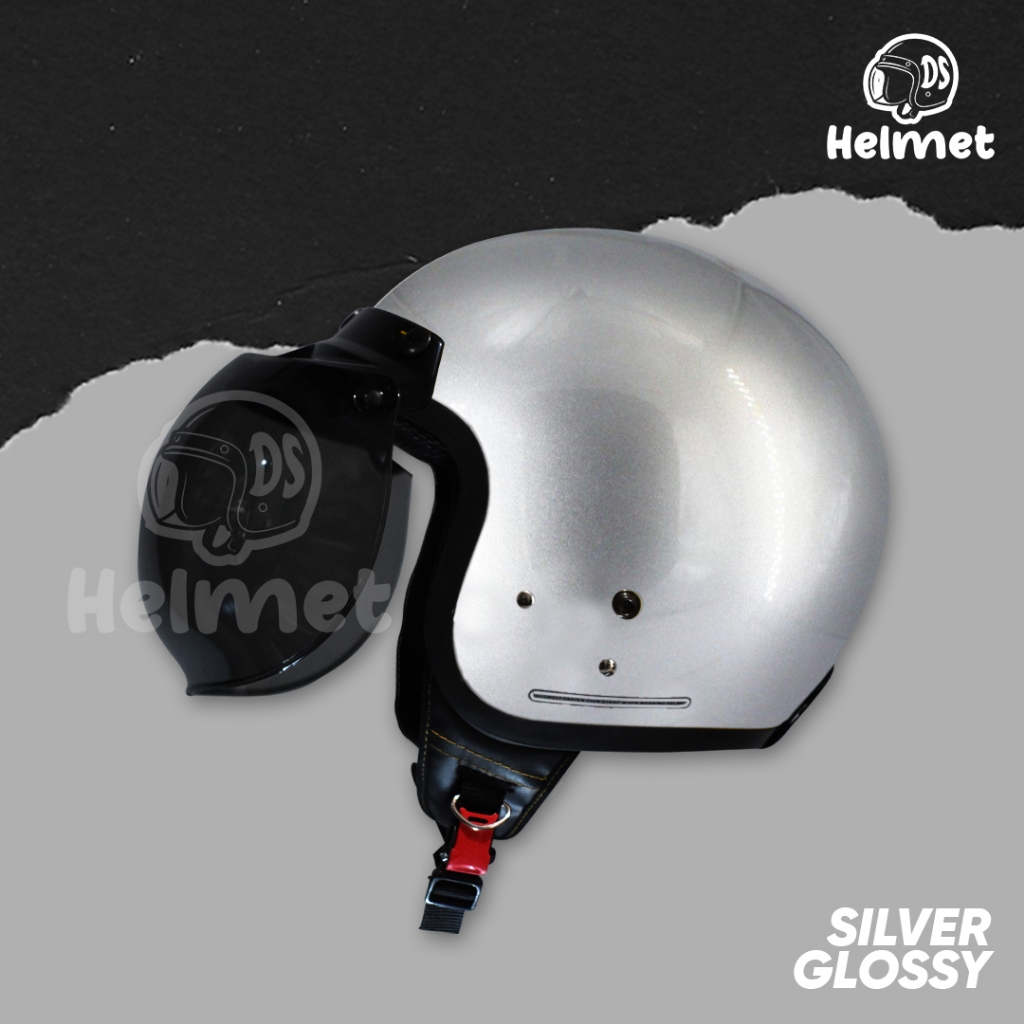 HELM CARGLOSS GLOSSY KACA CEMBUNG