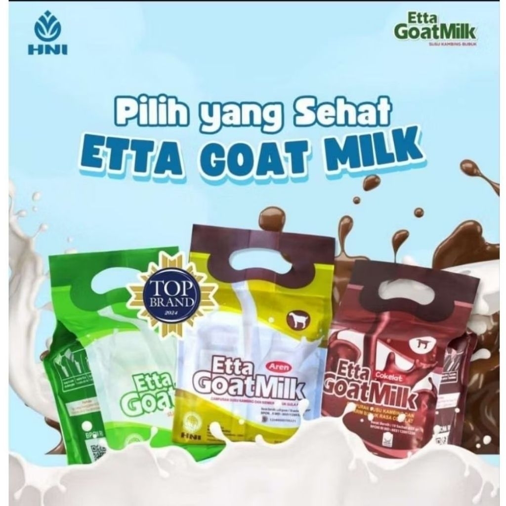 ETTA Goat Milk EGM HNI Susu Kambing Etawa Bubuk Original EGM – Tinggi Kalsium & Nutrisi Terlaris