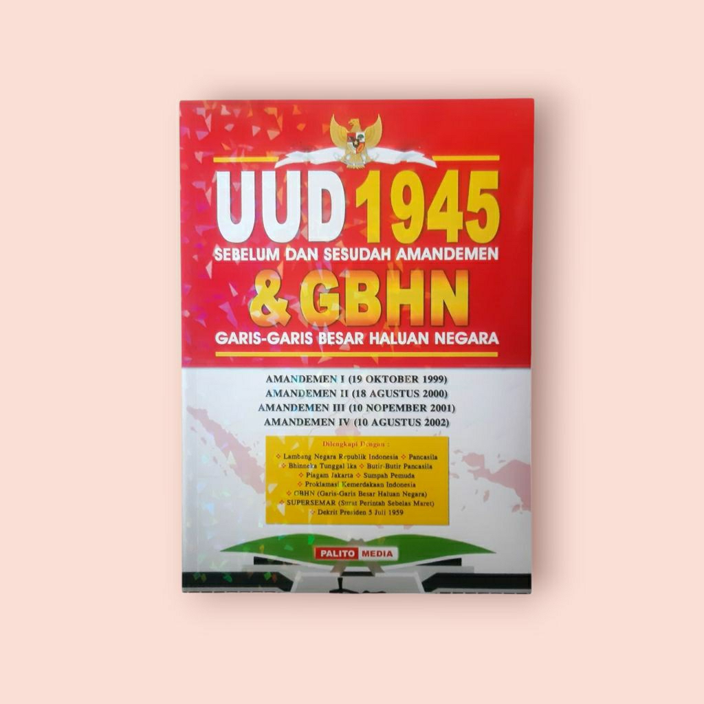 buku UUD 1945 dan GBHN