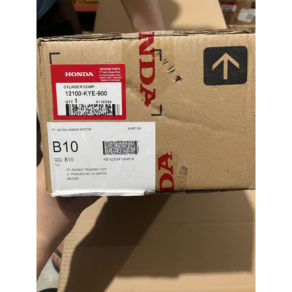 12100 KYE 900 Blok Seher, Cylinder Comp Honda CB150 Verza