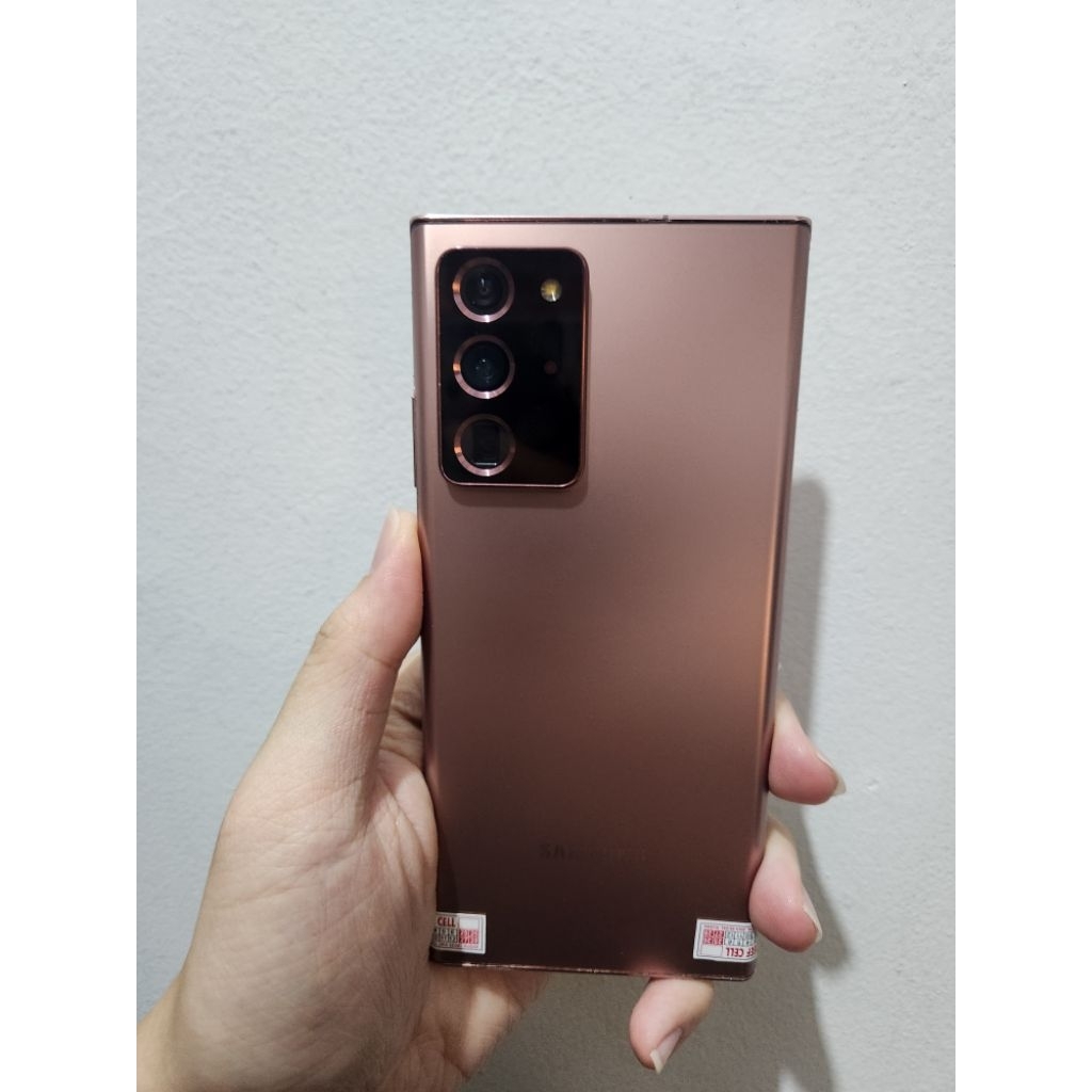 Termurah SAMSUNG GALAXY NOTE 20 ULTRA 5G RAM 12/256GB EX SEIN SECOND FULLSET NO MINUS