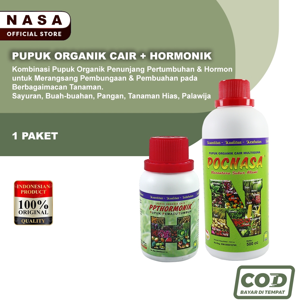 Paket Pertanian Natural Nusantara POC NASA & HORMONIK NASA
