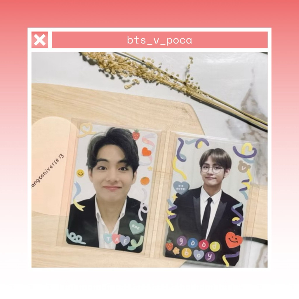 Photocard Taehyung V Memo 18 Memo 20 BTS DVD Memories 2018