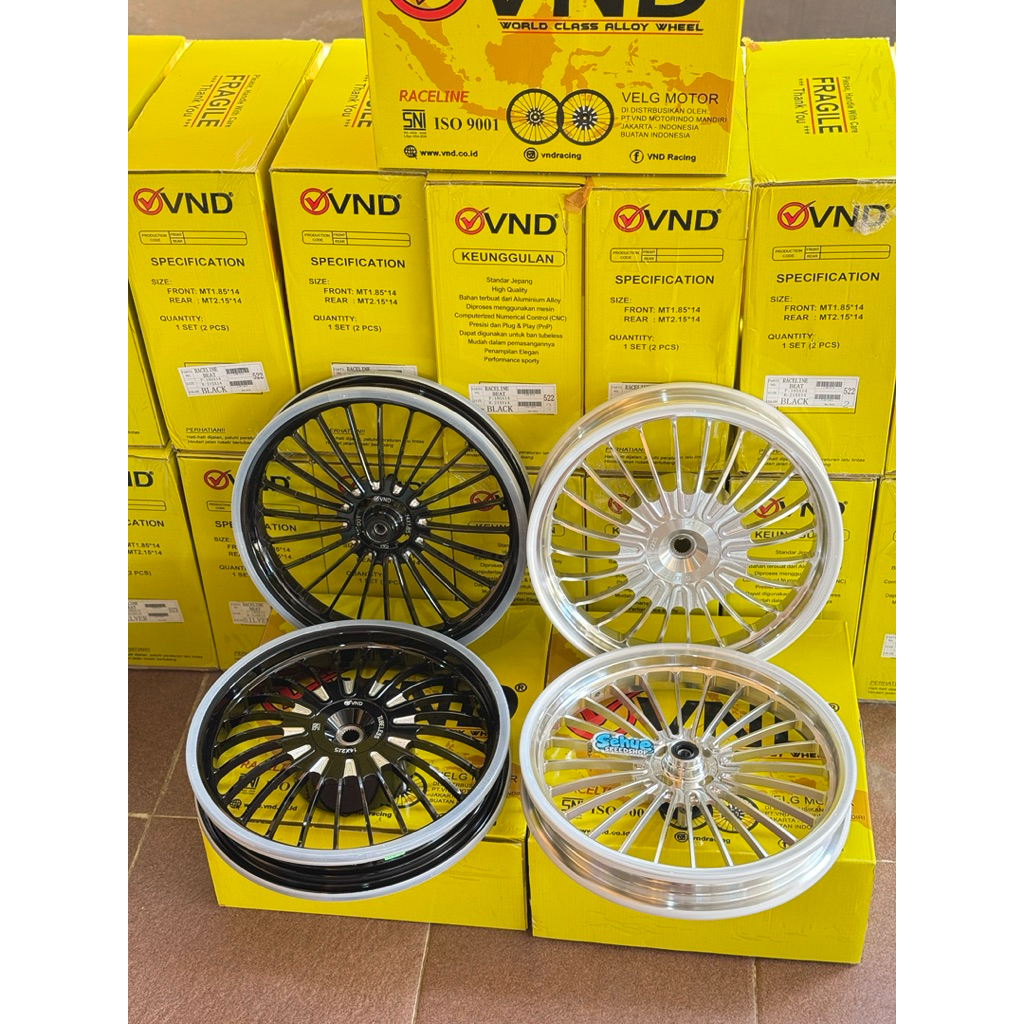 Velg vnd copy raceline beat scoopy genio vario125/150/160 stylo 160