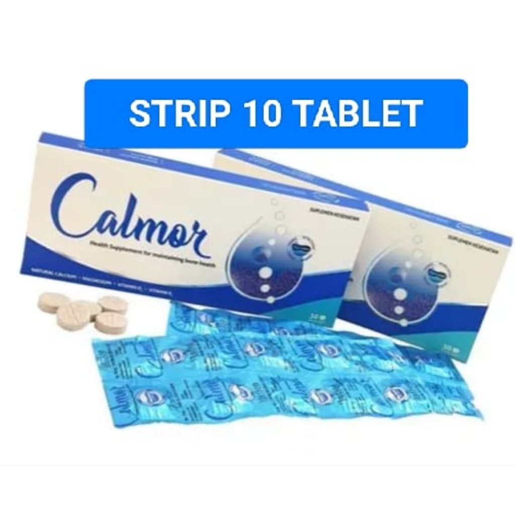 Calmor suplemen strip 10 kaplet
