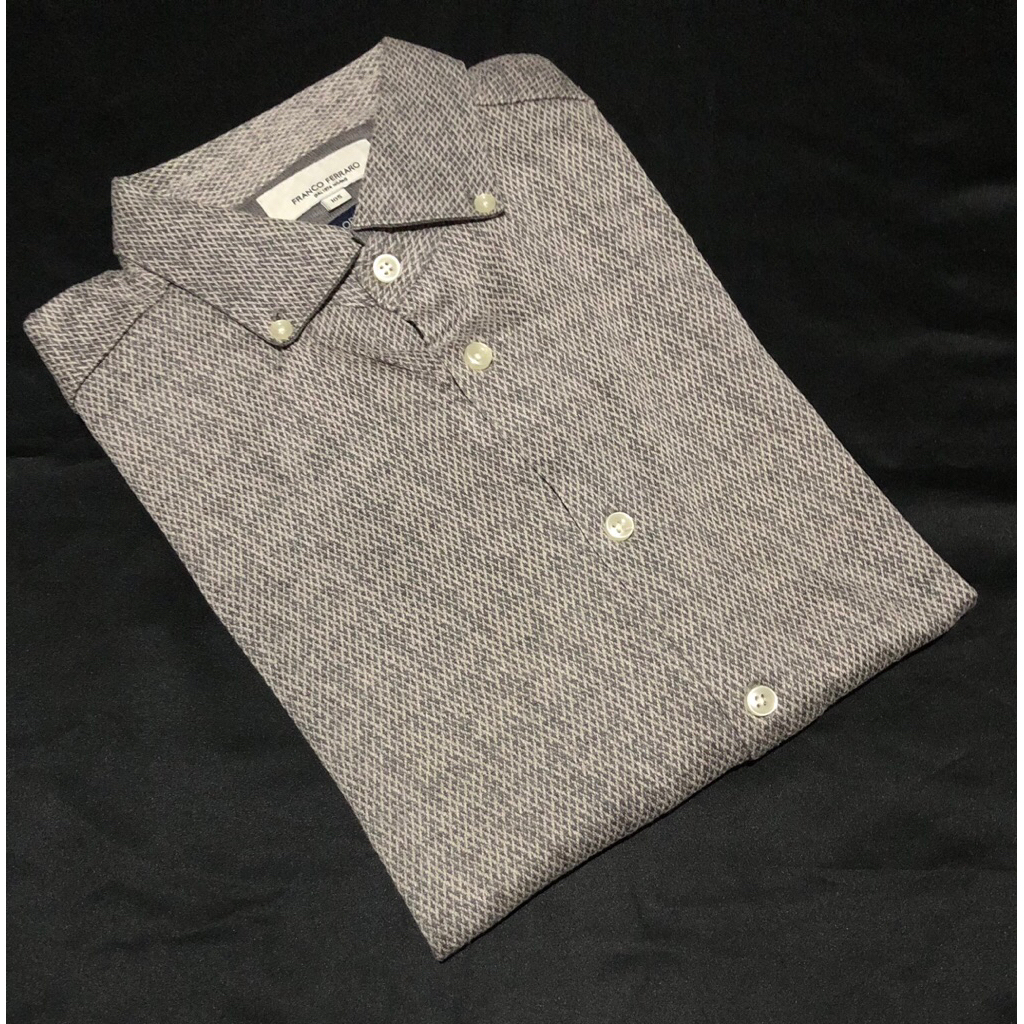 KEMEJA FRANCO FERRARO CASUAL NON POCKET SECOND ORI