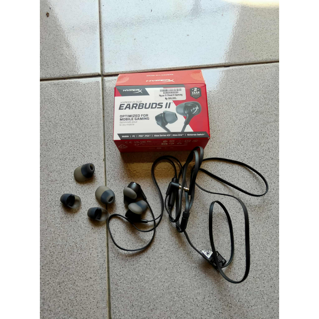 Earphone IEM HyperX Cloud Earbuds 2