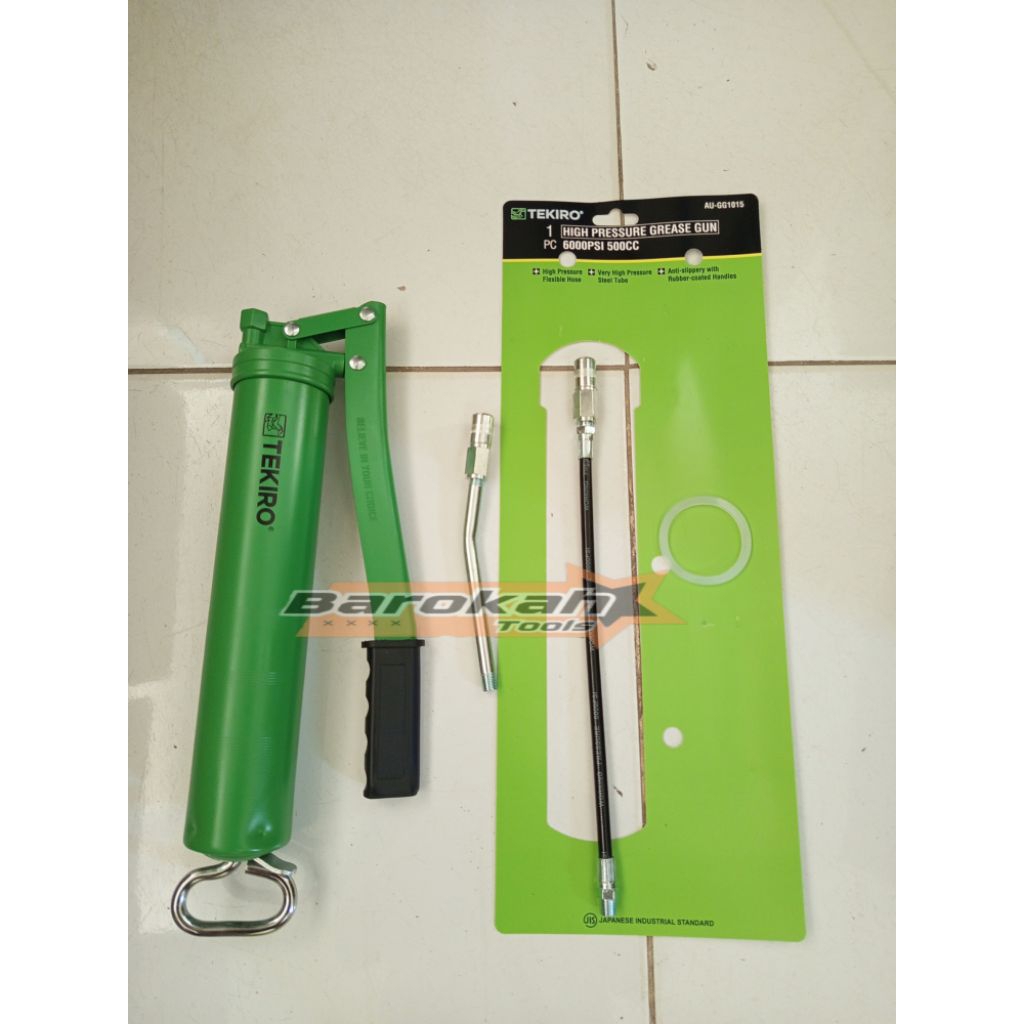 pompa grease gun 500cc tekiro 6000psi / grease gun manual 500cc tekiro