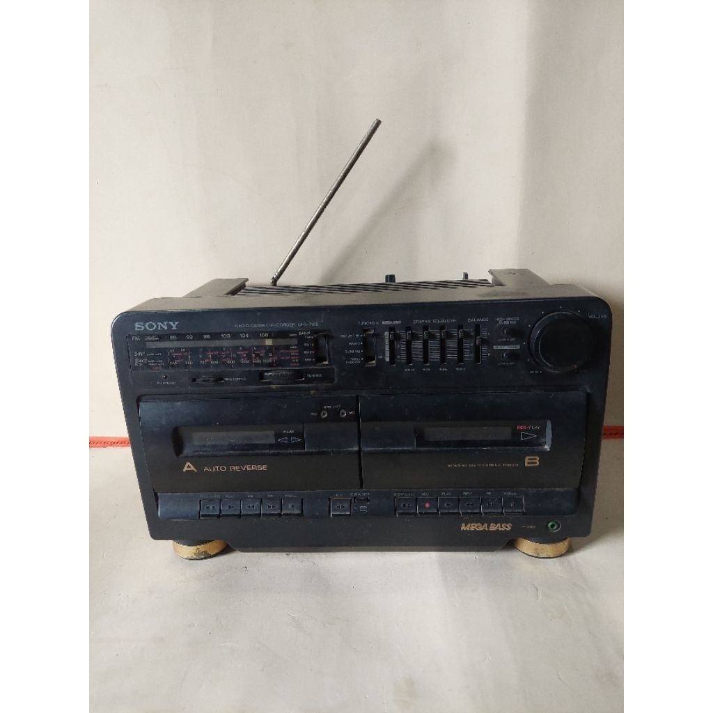 SONY   mesin COMPO  MEGA BASS