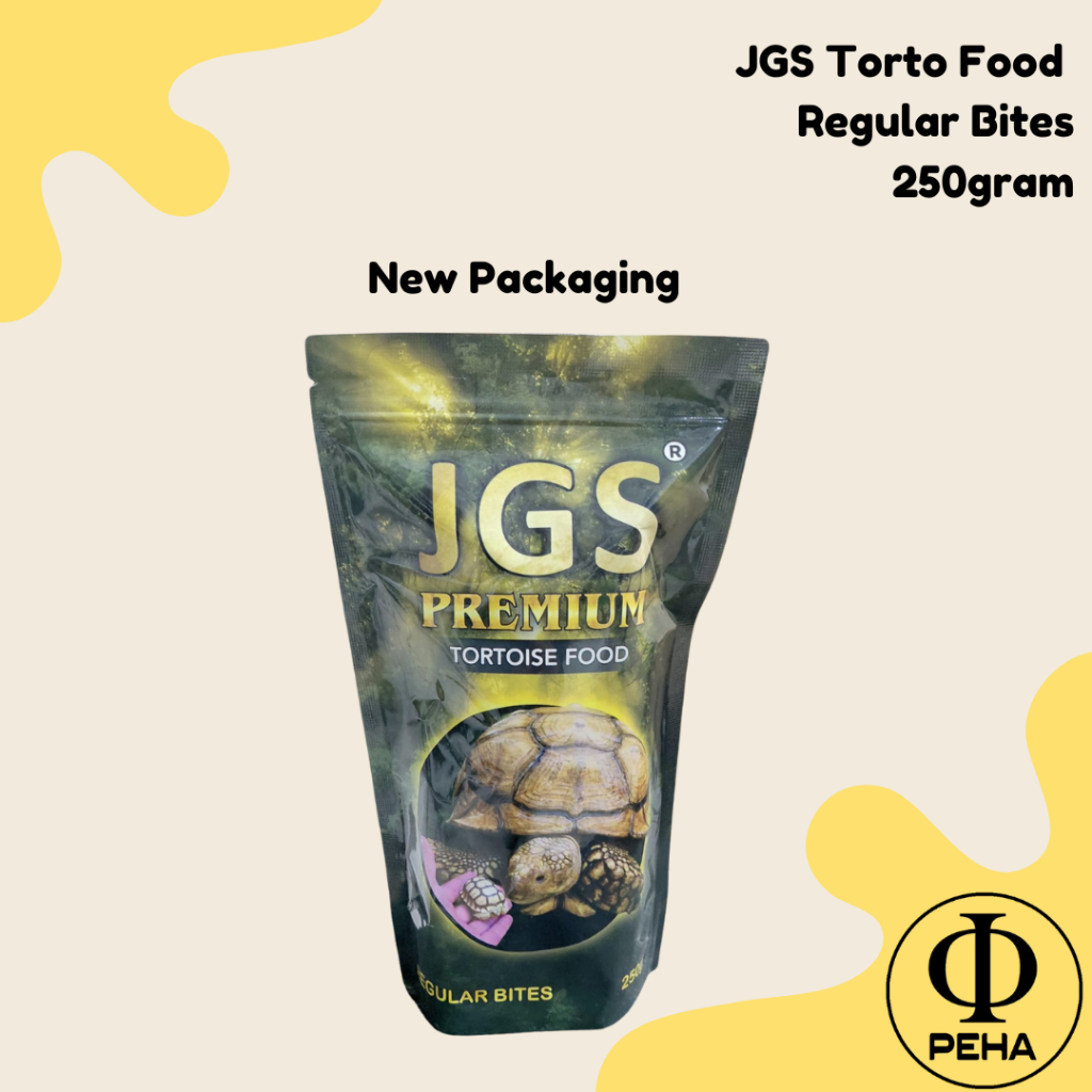 PROMO Pelet JGS Kura Darat JGS Premium Tortoise Food 250gr Pelet