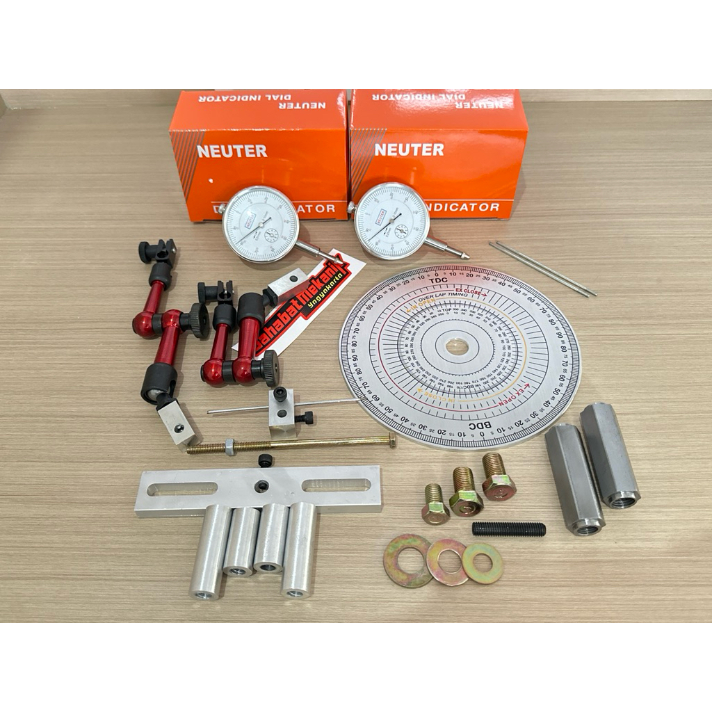 paket dial set dial indikator universal robot busur derajat motor dial busur balap