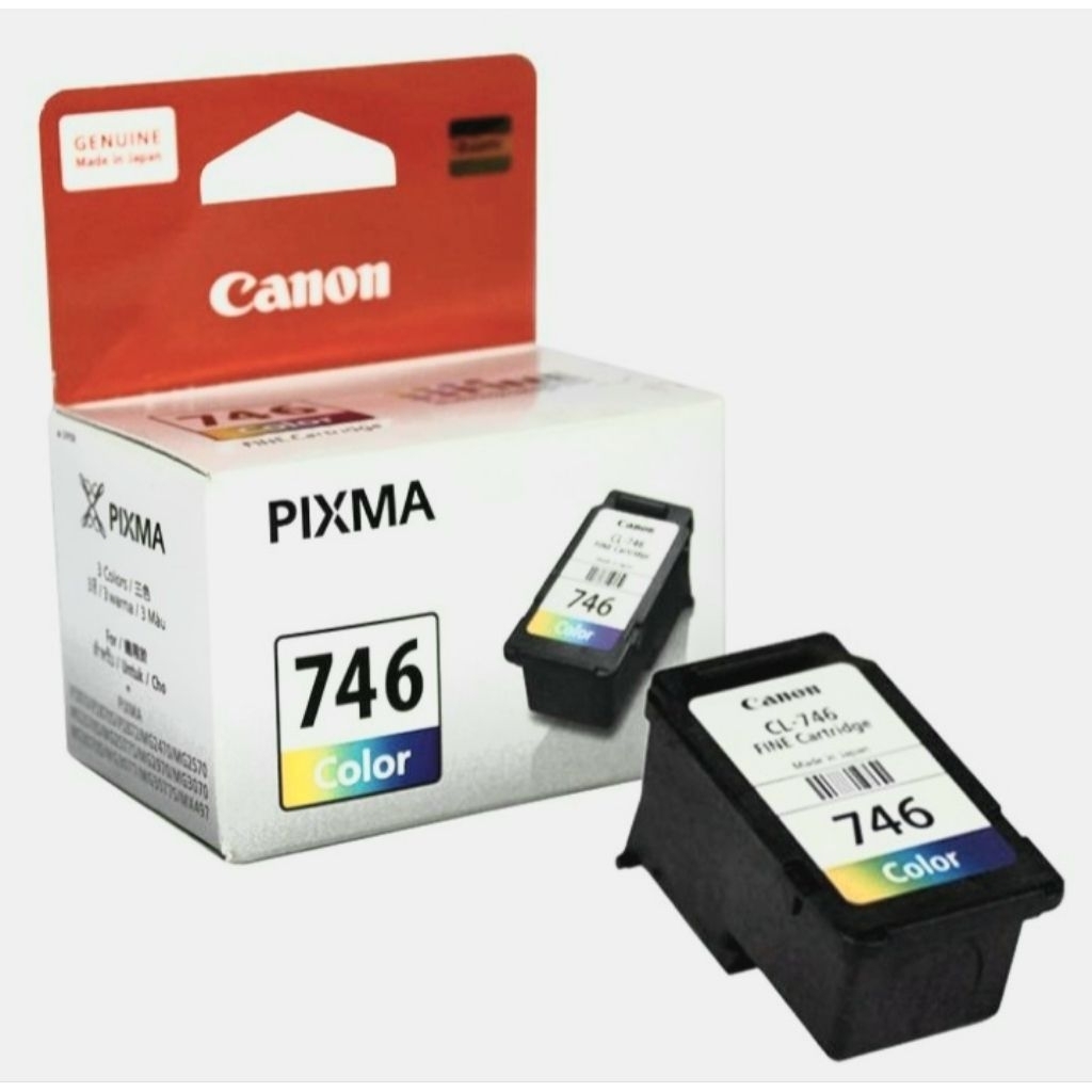 tinta printer Canon PIXMA 746/cl-746 color original