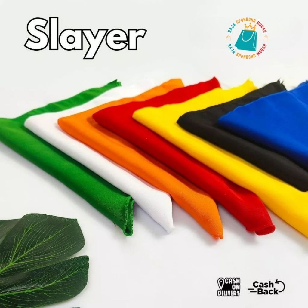 Slayer Syal Bandana Iket Segitiga Slayer Bandana