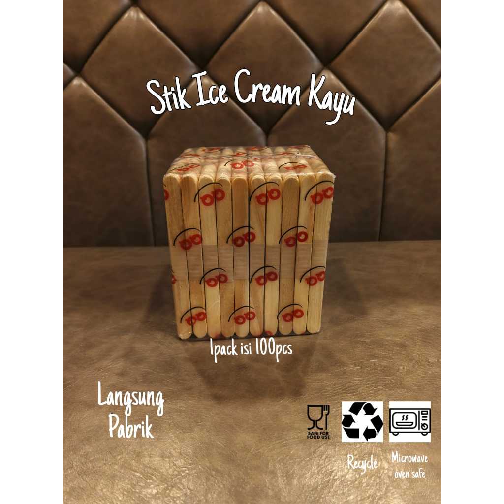 Stik Es krim Kayu Panjang (500pcs)
