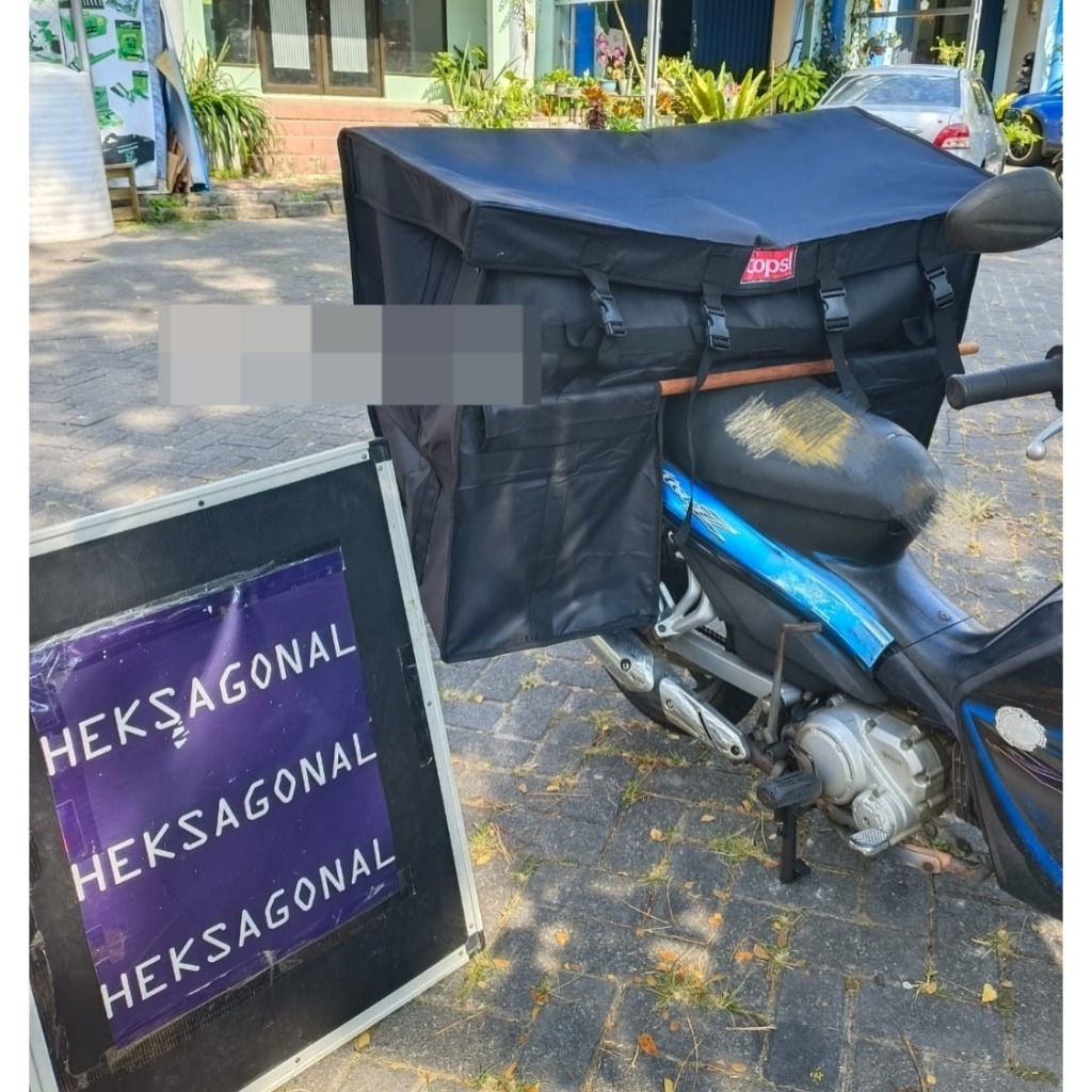 Tas pos tas obrok motor tas kurir susun anti air Balikpapan