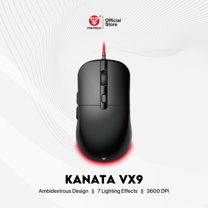 Fantech KANATA Mouse Gaming Wireless RGB Macro VX9