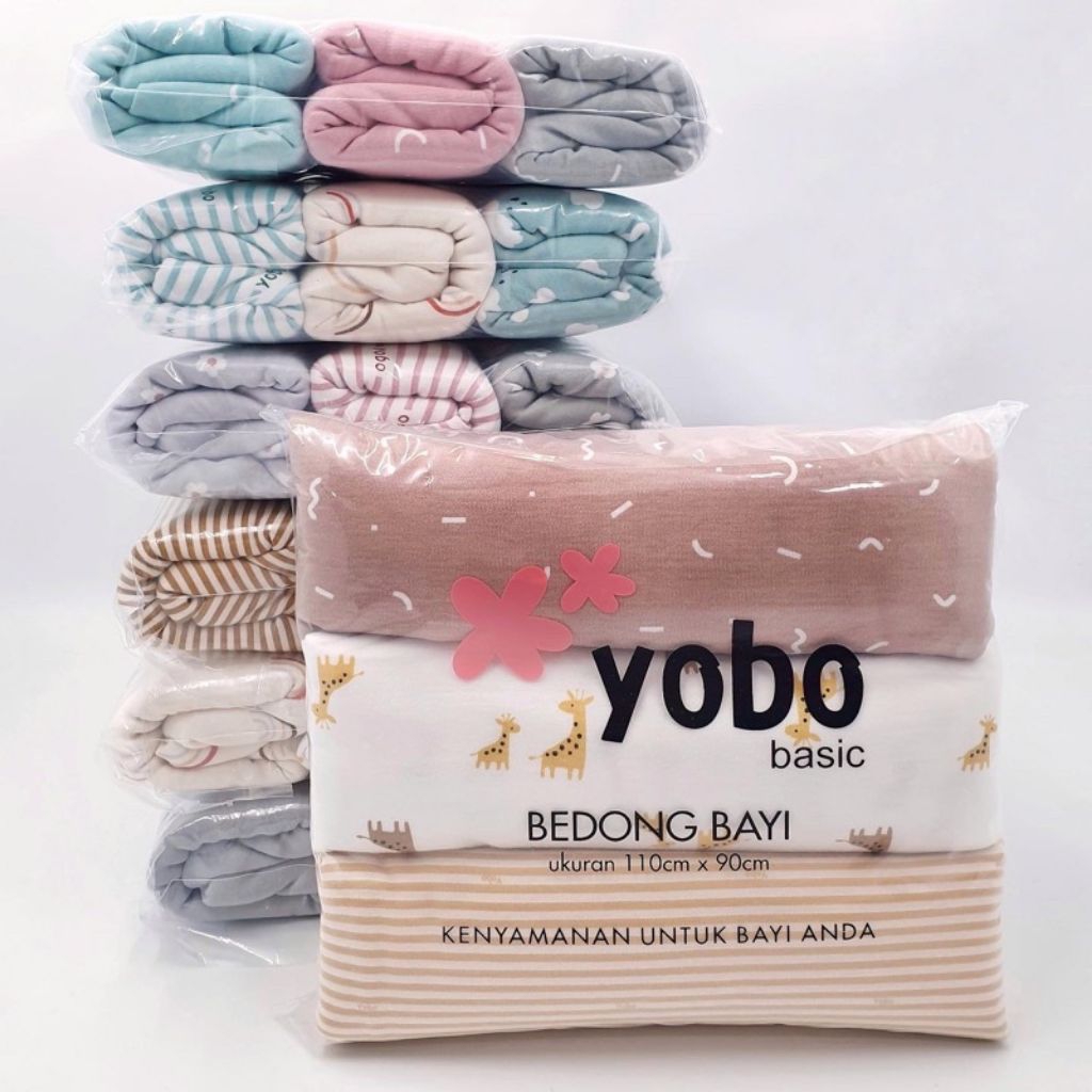 Bedong Bayi Yobo Basic/ Kain Bedong Bayi