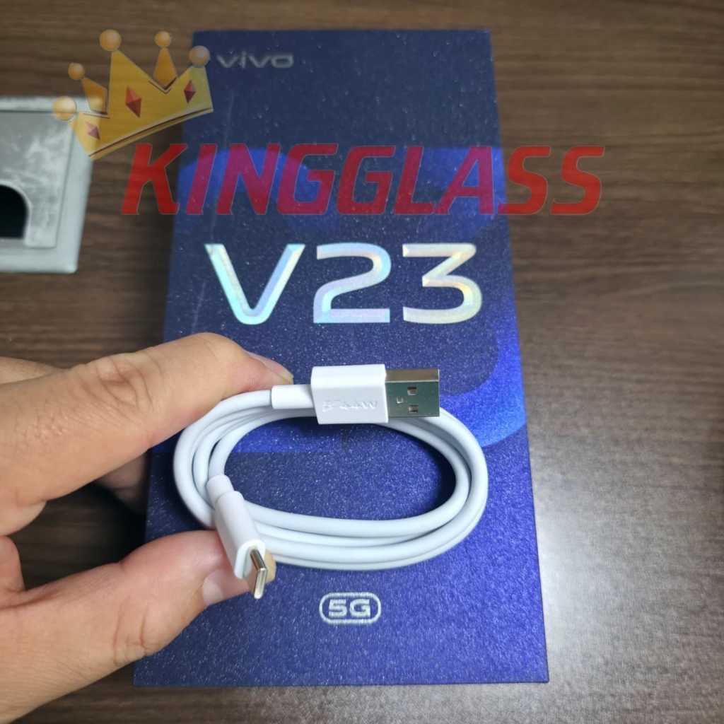Kabel Data 44W Copotan V23 Type C Fast Charging Kompatibel For Vivo Support Flash Charge 4A [SR]