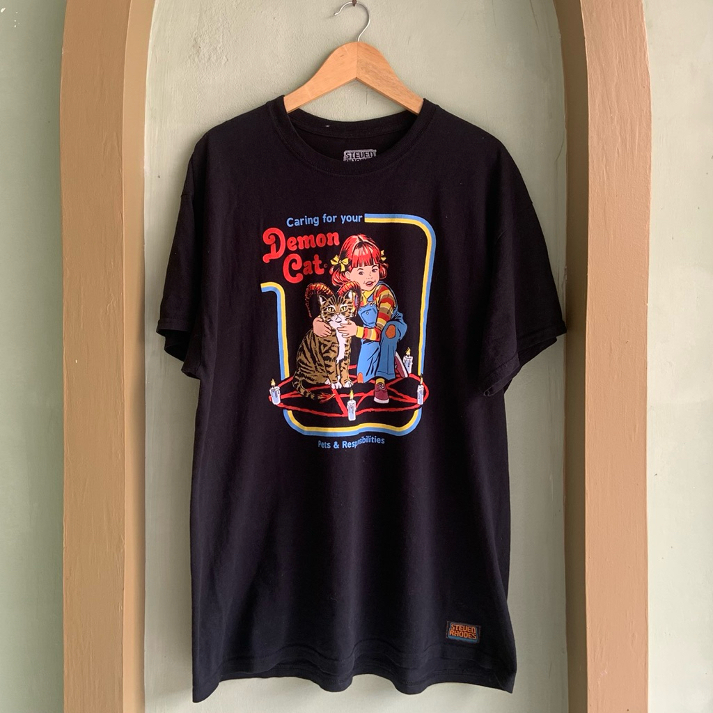 KAOS VINTAGE STEVEN RHODES DEMON CAT