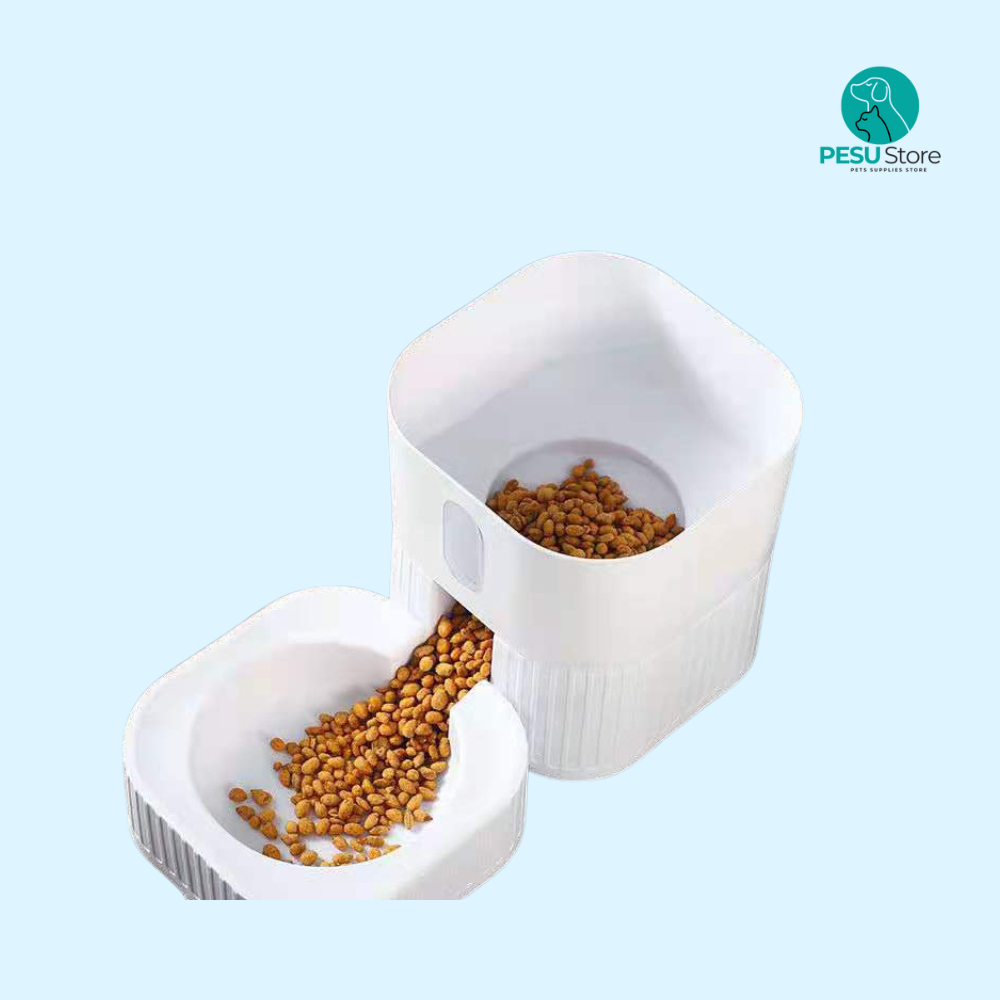 Tempat Makan Otomatis Hewan Peliharaan | Pet Feeder Anjing Kucing Timer & Auto Dispenser