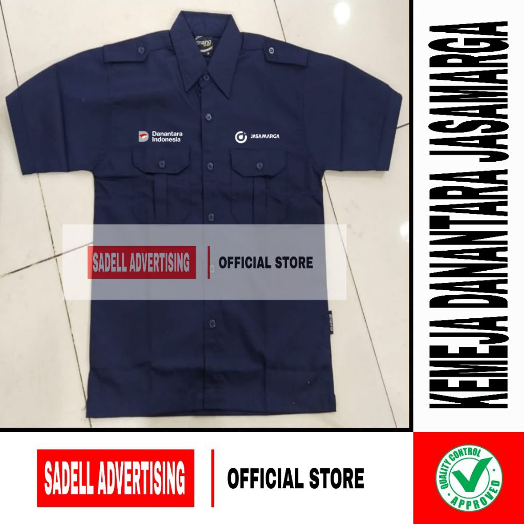Kemeja Danantara JASAMARGA Seragam Danantara Indonesia JASAMARGA Baju JASAMARGA Danantara Indonesia 