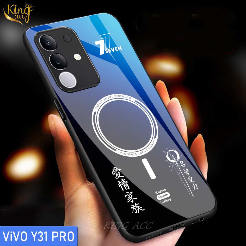 Case Hp Glass Kilau For Vivo Y31 PRO 5G  - Casing Hp  Vivo Y31 PRO 5G - K85
