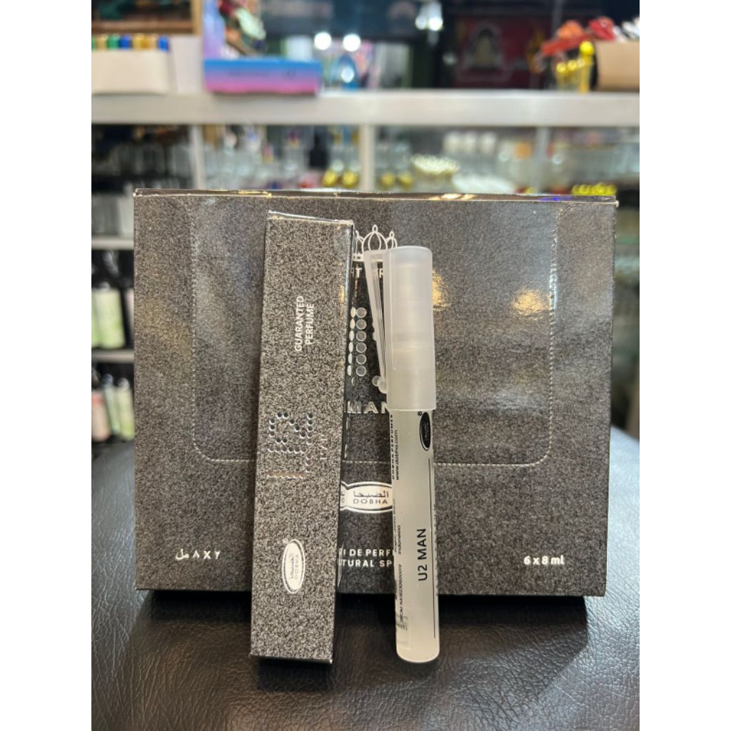 Parfum U2man spray bentuk pulpen Dobha 8ml pen