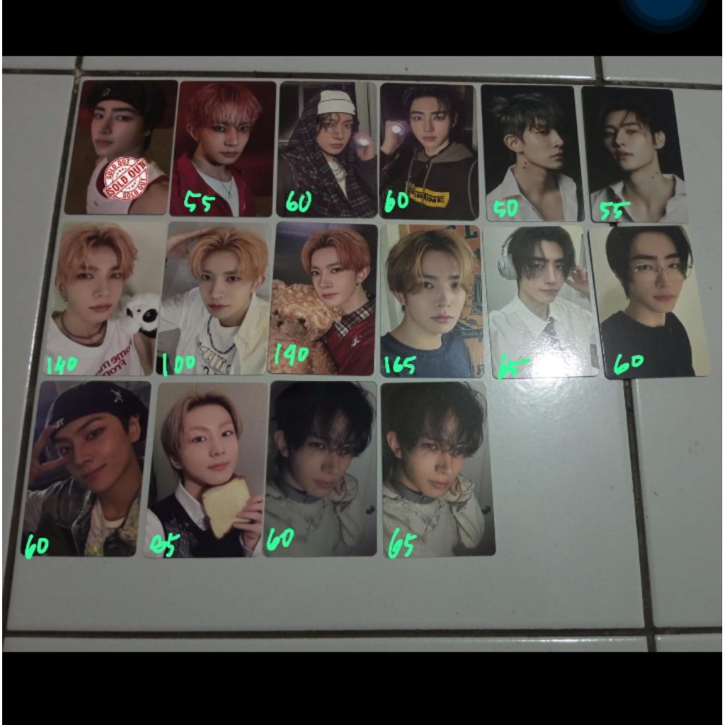 WTS AAB PC ENHYPEN  INA #WTs #photocard #JAY #Sunghoon #HEESEUNG #Niki #Sunoo #Jungwoon #Jake #ENHYP