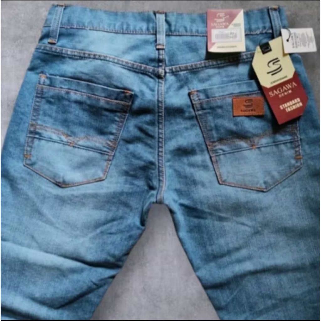 [EKSKLUSIF PROMO BRAND ORIGINAL SAGAWA DENIM PREMIUM KWALITAS IMPORT]celana/celana panjang/celana pa