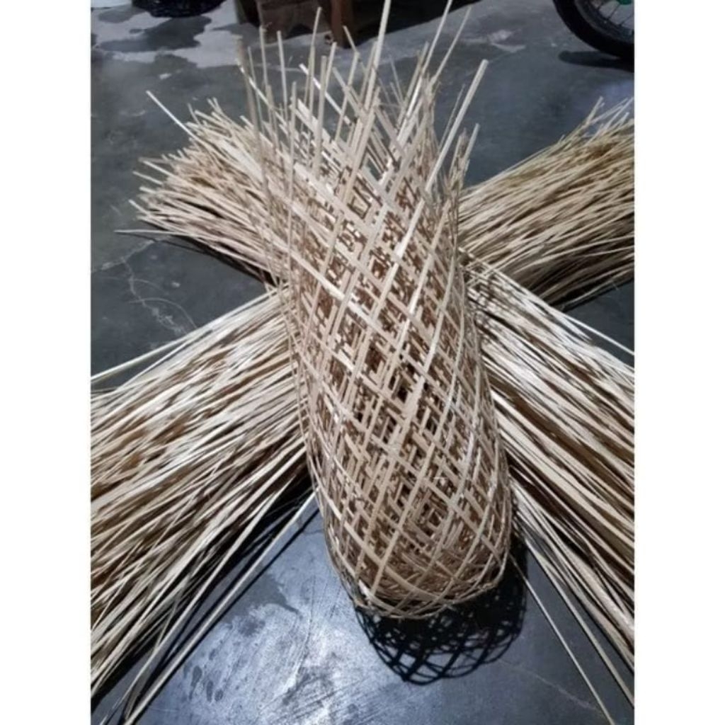 KRENENG BAMBU, ANYAMAN BAMBU, KERANJANG BUAH