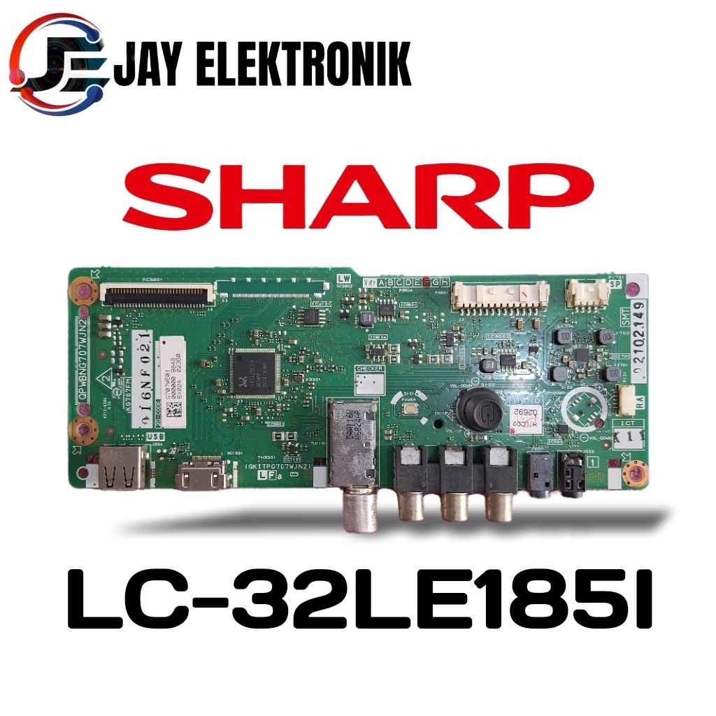 MB / Mainboard / Motherboard / Mesin Tv Sharp LC 32LE185I LC-32LE185I LC 32LE1851LC-32LE1851