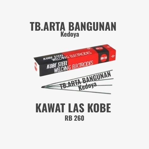 Kawat las Kobe RB 260 (2.6 mm / 3.2 mm) - per kg