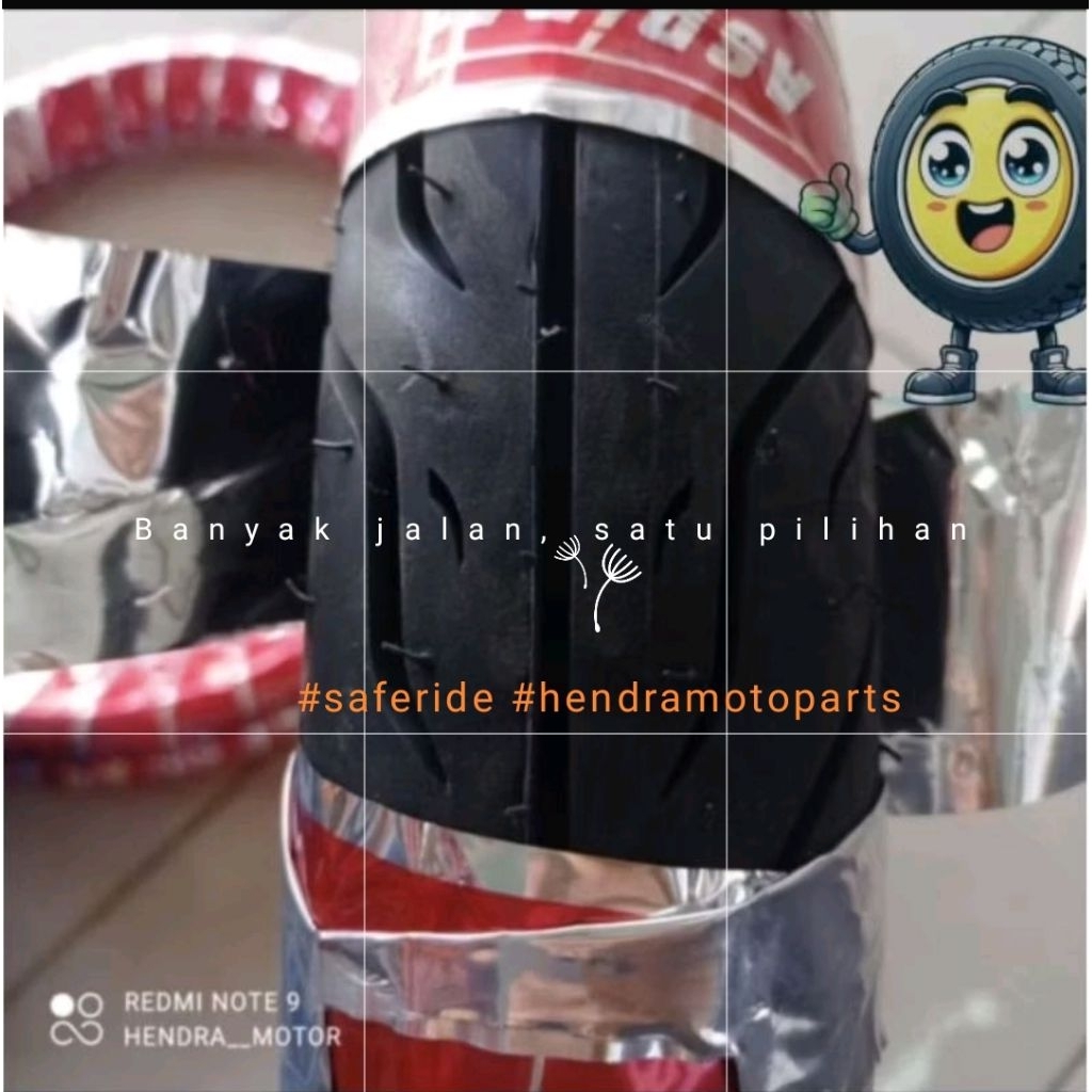 Ban Luar Aspira Ring 14 Non-Tubeless - Awet & Tangguh untuk Harian - Beat Vario Scoopy Mio