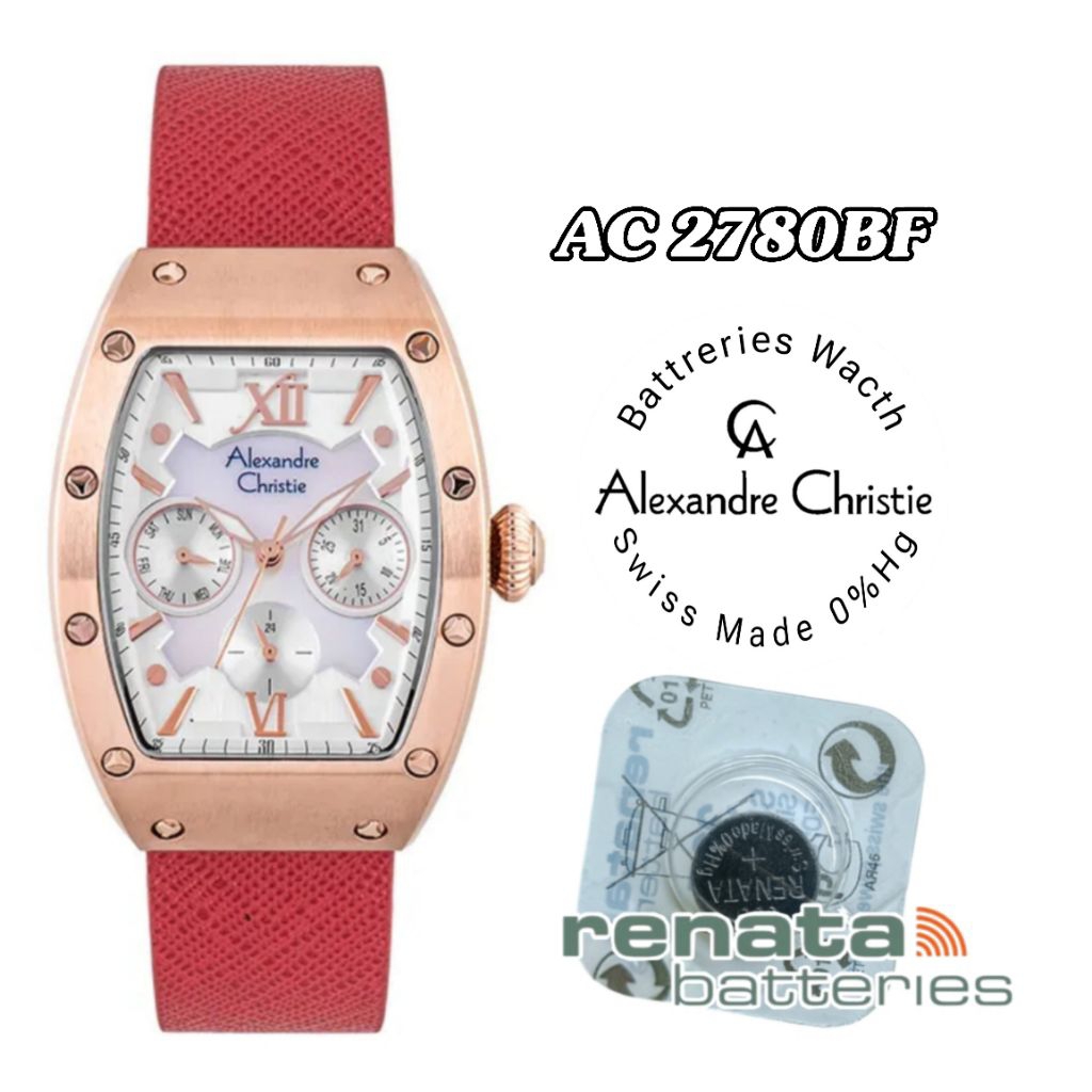 2780BF battrai jam tangan Alexandre Cheistie battrai pengganti battrai jam tangan
