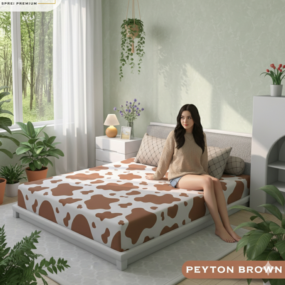 SPREI LEOPARD / ANIMAL SKIN MONALISA 180X200, 160X200, 120X200