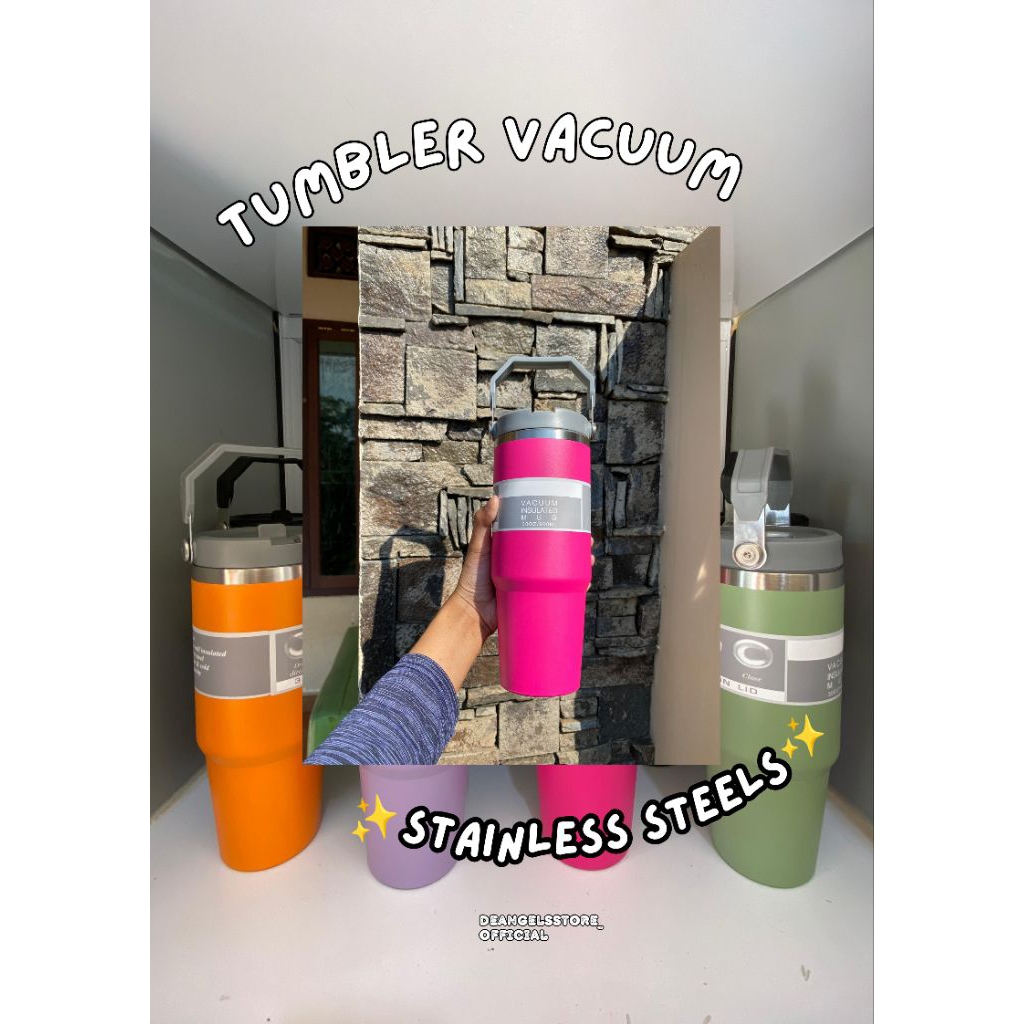 Tumbler Botol Minum Aestetic vacuum tumbler
