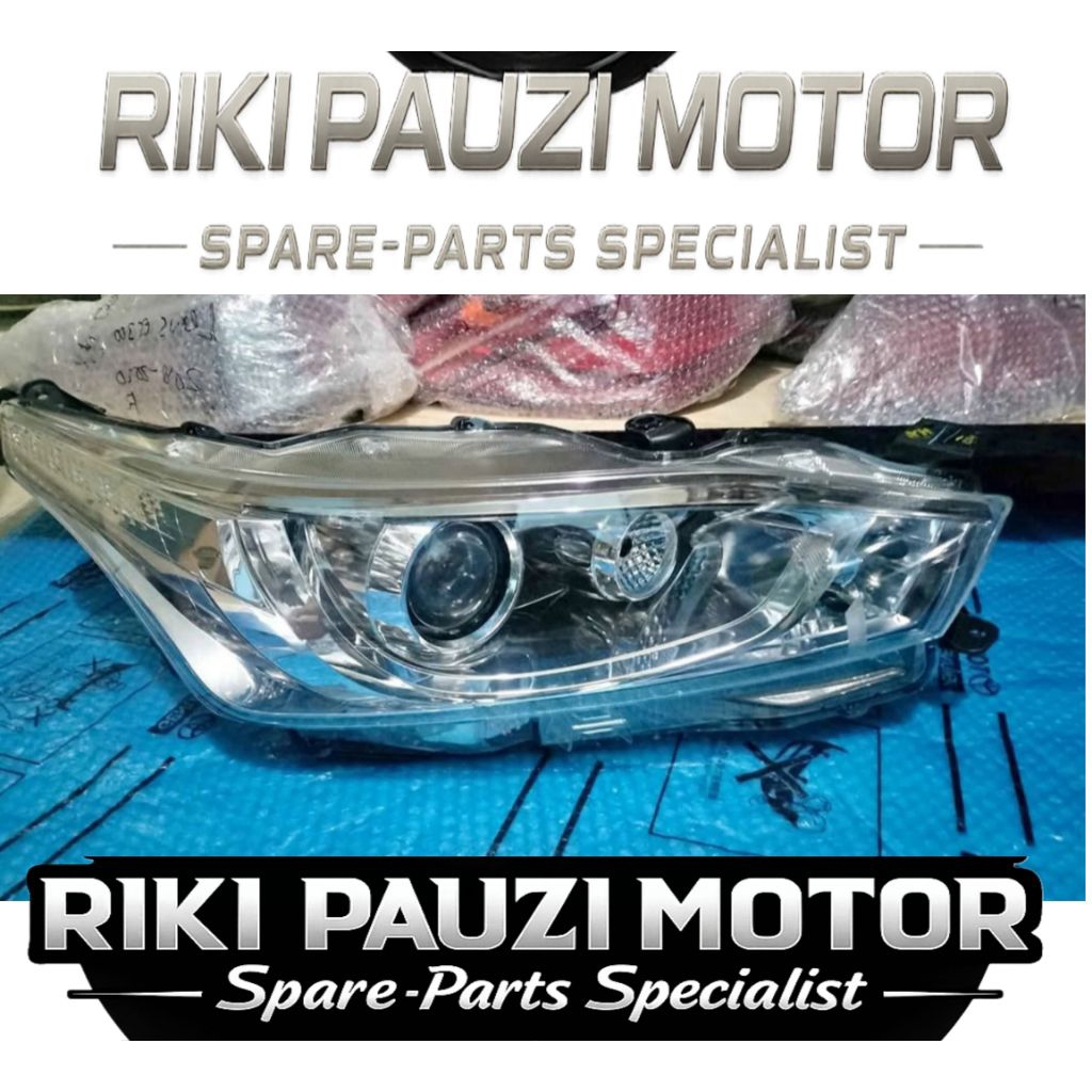 headlamp yaris 2016 2017 2018 2019 2020 lampu depan original mobil sparepart