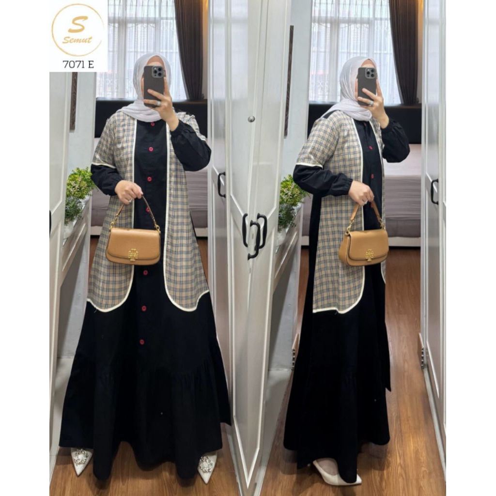 TERBARU DRESS ORI SEMUT ((READY))