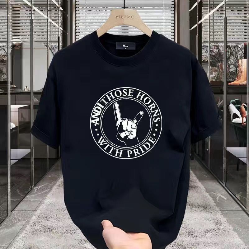 [COD] Baju Kaos Pria - Kaos Pria Hitam Cetakan Profil Pria Merokok