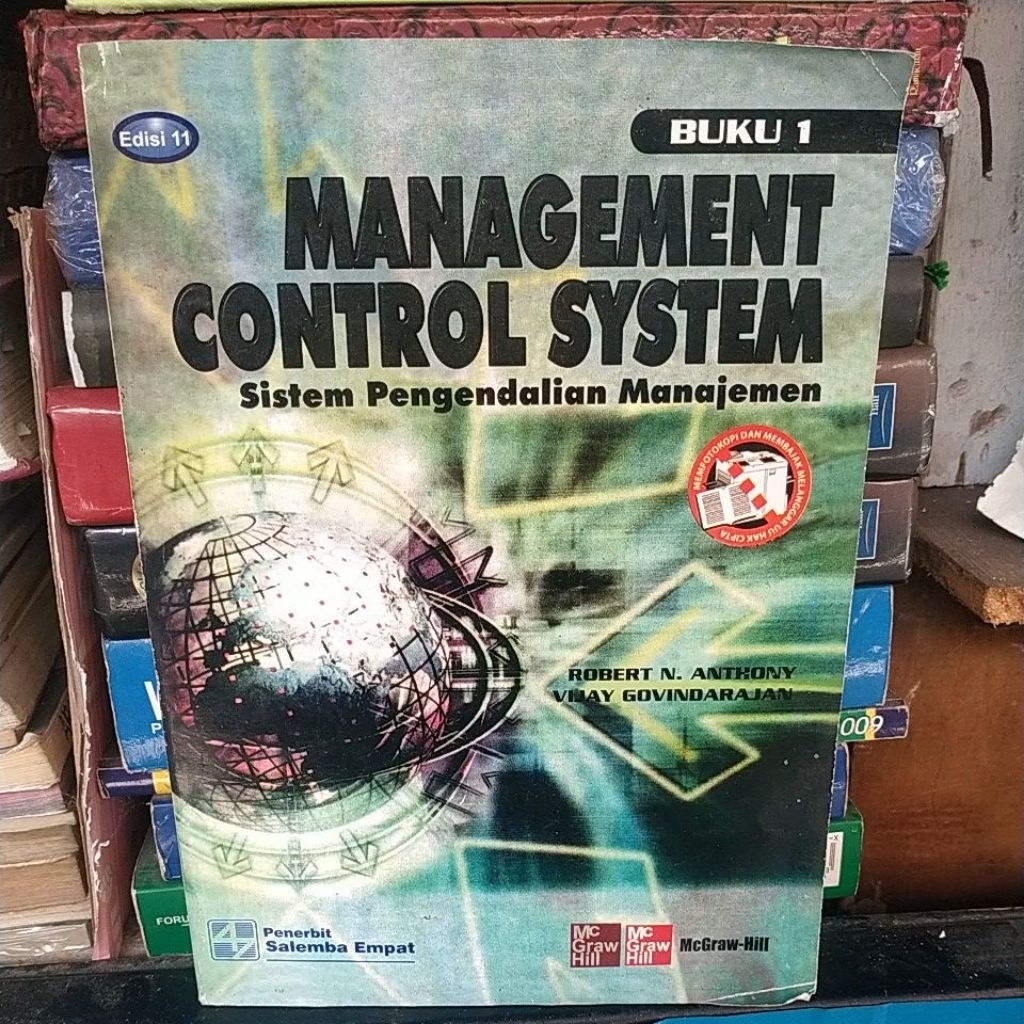 BUKU BEKAS MANAGEMENT CONTROL SYSTEM BUKU 1 EDISI 11