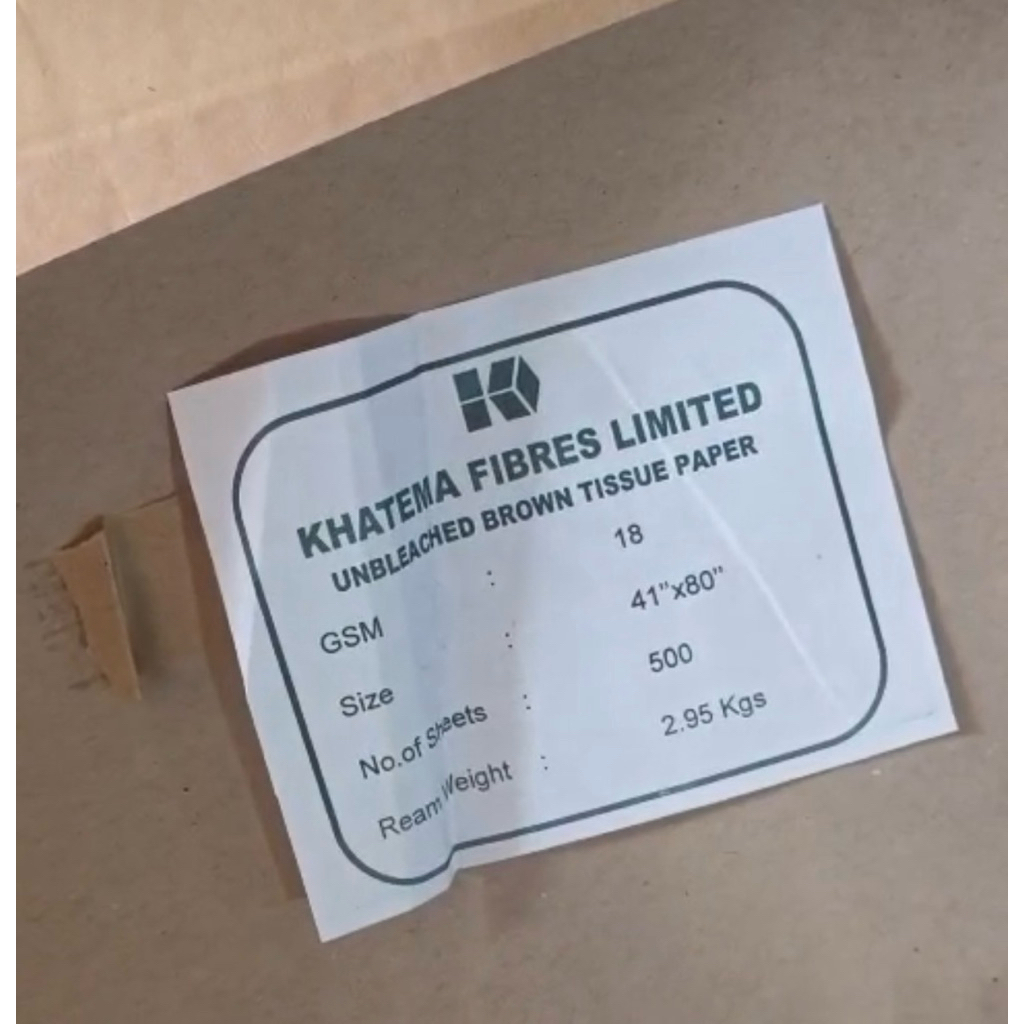 KERTAS LAYANGAN LITHO  KHATEMA 18gr dan kertas tisue motif kado untuk 50 layangan