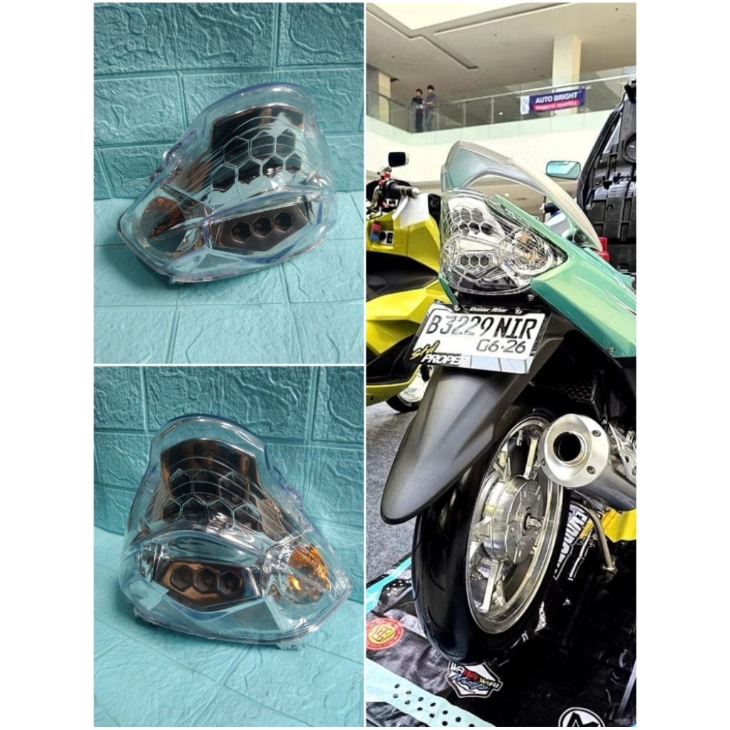 stoplamp lampu belakang Mio soul karbu soul mx Thailand/tail lamp Mio soul karbu Mio soul old