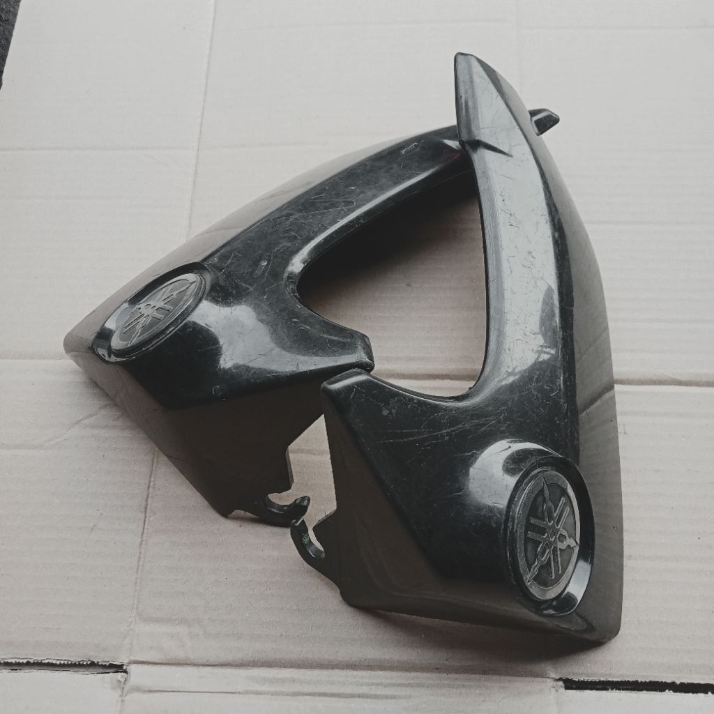 SAYAP LUAR TEBENG COVER MESIN SET KANAN KIRI YAMAHA BYSON ORIGINAL SEKEN