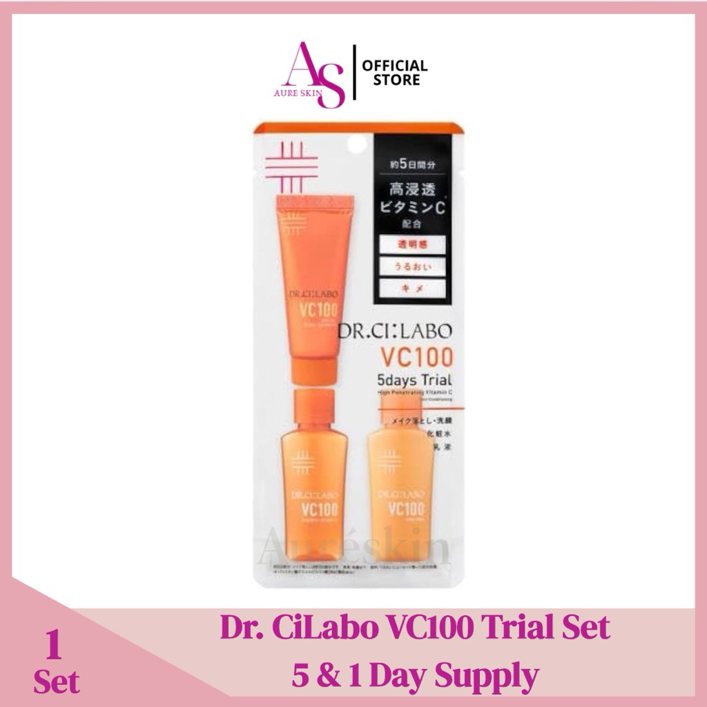 READY STOCK - Dr. CiLabo VC100 Trial Set 5 & 1 Day Supply